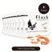 Flock Keto Chicken Skin Chips | Original Flavor | Low Carb High Protein Snack | 1oz 8-Pack - Buy Online on GoSupps.com