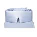 DROWSY Silk Sleep Mask. Face-Hugging  Padded Silk Cocoon for Luxury Sleep in Total Darkness. (Blue Belle)