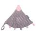 Cheeky Chompers The Comfortchew - Polka Dot Pink Polka Pink grey/pink