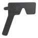 Dacvgog Professional Ophthalmic Lorgnette 17 Pinhole Black Plastic Vision Test Closure