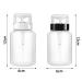 2 Pack 200ml Pump Dispenser - Nail Polish Remover Bottle for Nail Art Tool Set | Pum Pum Pum Pleple - Buy Online on GoSupps.com