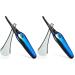 2pcs Heated Eyelash Curlers Rechargeable USB Silicone Comb Eyelash Curler Quick Natural Curling 24h Long-Lasting Curling Electric Waterproof Eyelashes Curl Tool Mothers Day 15.00X3.00X2.00CM 1.0