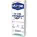 Milton Mini Soother Dummy Grey Travel Steriliser Bundle: 50 Mini Tablets & 50ml Hand Sanitiser - Buy Online on GoSupps.com