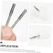 minkissy Acrylic Nails Trim Drill Bit Spas Nail Drill Shank Nail Shank for Women Nail Shank for Nail Drill Small Grinding Head Metal Nail Shaft Core Women's Nail Supplies Tungsten Steel - Buy Online on GoSupps.com