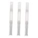 Healvian Lot De 3 Flacons Transparents De Brillant L vres 5 Ml Chacun Tubes De Voyage Anti-fuite Rotatifs Embout Brosse Pour Femmes Usage Cosm tique Mobile