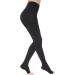 Buy Medical Compression Pantyhose 20-30 mmHg for Women & Men | Open Toe Support Stockings for Edema & Varicose Veins - Black Medium - Buy Online on GoSupps.com