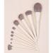 Shop DFHBFG Beauty Tools Set - 10 Milk Yellow Makeup Brush Set | Concealer Eye Shadow & Loose Powder Brushes | International Shipping Available - Buy Online on GoSupps.com