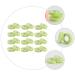 DOITOOL 24 Rolls Eyelash Tape Zone Non-woven Tape Medical 900x1.1cm Green - Buy Online on GoSupps.com