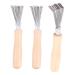 Homoyoyo Lot De 3 Outils De Nettoyage De Brosse Cheveux L ger Et Compact Pour Domicile Et Voyage Peigne Nettoyeur Pratique En Plastique R sistant Accessoire Indispensable Pour Soins Capillaires