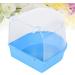 Balacoo Caged Bird Bath Bird Cage Parrot Supplies Bathing Tub for Small Brids Canary Budgerigar Cockatiel Lovebird - Buy Online on GoSupps.com