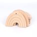 Colcolo 10x Natural Beech Wooden Baby Teething Toys - Rainbow Shape Chew Toys for Toddlers | Safe & Eco-Friendly - Buy Online on GoSupps.com