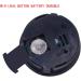 Scicalife Round Pet Digital Hygrometer | Electronic Reptile Humidity Meter - Black | 1pcs - Buy Online on GoSupps.com