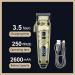 Hair Clippers for Men Professional Hair Trimmer Men's Electric Beard Hair Clipper Electric 4 Speed Adjustable Hair Trimmer USB Charging - Buy Online on GoSupps.com