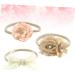 hair ties for kids infant hair ties hair ties for babies hair ties kids lace headbands hair accessories for kids lovely hair ring European and American flower head baby - Buy Online on GoSupps.com