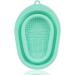 Dajidafu Makeup Brush Cleaning Mat Reusable Folding Cosmetic Tools Washing Pad Portable Eyeliner Applicators Scrubber Household Green - Buy Online on GoSupps.com