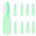 Oatipho 10 st prison toothbrush mouth cleaner manual toothbrush wear -resistant toothbrush prison used toothbrush.