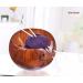 Wooden Yarn Bowl for Knitting and Crocheting - Yarn Storage Organizer with Holes - Mother's Gift Idea - 5.9 x 3.1 Inch - Buy Online on GoSupps.com