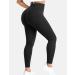 VOYJOY Women's Scrunch Butt Lifting High Waist Yoga Leggings - Black, Small - Buy Online on GoSupps.com