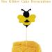 36 Pcs Bee Glitter Cake Decorations Bumble Bee Cupcake Toppers Glitter Cake Decorations Gold Glitter Bee Cupcake Topper for Cupcake Decorations Supplies - Buy Online on GoSupps.com