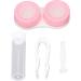 GFREGFH Portable Contact Lens Container - Stylish & Simple Cosmetic Lens Case with Tweezers | Ideal Gift for Home Use - Buy Online on GoSupps.com