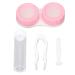 Contact lens box sturdy stable contact lens holder professional with tweezer applicator for outdoor travel for office workers