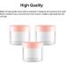 YUIP 30 Pieces Cosmetic Container 20ml Plastic Travel Jars Round Clear Wide-mouth Leak Proof Plastic Container Jars with Lids for DIY Travel Makeup Creams Lotion Lip Balm Eye Cream (1 oz Pink) - Buy Online on GoSupps.com