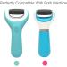 8 Pack Extra Coarse Replacement Rollers for Amope Pedi - Hard Skin Remover Refills with Nail Brush and Clean Brush - Buy Online on GoSupps.com