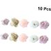 COHEALI 30 Pcs Silk Flower Fabric Chiffon Flowers Sewing Flower Cloth Flower Craft Flower Perm Flower Head Picture 1x3pcs 4*4CMx3pcs - Buy Online on GoSupps.com