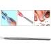 Gel Nail Polish Remover Toolnail Cuticle Pusher Double Head 12.5CM Manicure Tools for Fingernails Toenails nail cuticle pusher - Buy Online on GoSupps.com