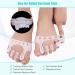 Soft Gel Toe Straightener: Hammertoe Corrector & Bunion Relief - Buy Online on GoSupps.com