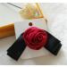 gaobaozhu Rose Black Bow Vintage Style Fabric Flower Hair Clip Women's Butterfly Knot Suitable for Dating and Daily Dressing - Buy Online on GoSupps.com