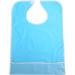 Eating Bib Clothes Protector Comfortable 2 Colors Optional Portable Waterproof Home Care Elderly Eat out for Older Adult(Light Blue) - Buy Online on GoSupps.com