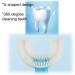 2 Pcs Premium Soft U-Shaped Kids Toothbrush Set for Ages 2-6 - Blue+Pink - Buy Online on GoSupps.com