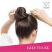 Hawwwy Spiral Bobby Pins 8 Pack - Easy Bun Maker for Women & Kids - Updo Hair Accessories - Black 2 Inches - Pack of 1 - Buy Online on GoSupps.com