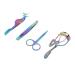 Eyelash Curler Set Humanized Design Colorful Eyelash Curling Tools Lash Curler Set Makeup Tools