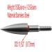 Stainless Steel Archery Field Points 11/32''-S 150 Grains - 12 PCS - Screw-In Tips - Buy Online on GoSupps.com