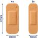 Elasroplast Water Resistant Plasters - Pack of 100 | Buy Internationally - Fast Shipping - Buy Online on GoSupps.com
