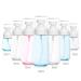 Small 100ml Refillable Fine Mist Spray Bottle - Transparent Empty Liquid Mister for Travel & Home Use - Buy Online on GoSupps.com