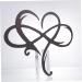 Alipis 1pc Iron Pendant Home Decor Heart Shaped Sign Car Trim Room Heart-shaped Pendant Metal Wall Love - Buy Online on GoSupps.com
