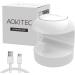 Mini UV LED Nail Lamp for Quick-Drying Gel Polish and Nail Extensions | Aokitec AK00137-White - Buy Online on GoSupps.com