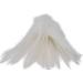 Creative Angler Saddle Hackle Fly Tying Materials - Natural Feathers for Wet Flies, Rooster Feathers, Hair Feathers for Crafts, Fly Tying Kit - Small Feathers Combo Pack of Steelhead Colored Feathers White