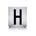 Design Letters Tritan Dinnerware Cups for Kids A-Z 6 Oz| Kids Glass Designed in Denmark for Baby feeding | Toddler Cup for Drinking | Unbreakable Tableware for Baby|Stackable Tumbler Cup BPA/BPS Free