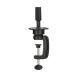 Zyqing Mannequin Head with Human Hair Wig + Stand Set - Beauty Manikin Holder Clamp Black - Buy Online on GoSupps.com