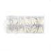KOXXIAMOQ 240 Pcs Gel Nail Tips | Extra Long Acrylic & Coffee Nail Tips | Water Drops Design | Perfect for Natural Nails | International Shipping - Buy Online on GoSupps.com