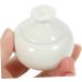 Buy Housoutil White Porcelain Travel Jars - Small Cosmetic & Tea Can 4.7x4.7cm | Ideal for Makeup Creams and Balms - International Shipping Available - Buy Online on GoSupps.com