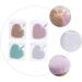 Buy Housoutil 12 Pcs Heart Shape Makeup Remover Puff | Cleansing Wipes & Beauty Sponge for Flawless Makeup Removal - International Shipping Available - Buy Online on GoSupps.com