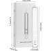 Fulenyi Electric Nail File for Acrylic Nails Electric Polishing Set with Nail Drill - Compact Portable Design Electric Filer Hand Foot Care Tool for Nail Grind White English Version - Buy Online on GoSupps.com