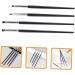 Mikinona 4pcs Eyeliner Brush Eye Brush for Makeup Eye Precision Brush Black Makeup Brush - Buy Online on GoSupps.com