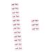 Didiseaon 15 Pairs Halloween False Eyelashes Strip Lashes Makeup Faux Eyelashes Women False Eyelash Reusable Fake Lash Halloween 3d Eyelashes Fake Eyelash Imported Fiber Multicolor 5d Extend