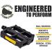 BV Bike Pedal Set - Universal Fit 9/16 Bicycle Pedals for Adult Bikes & MTBs | Non-Slip, Durable, Lightweight | Multiple Color Options - Buy Online on GoSupps.com